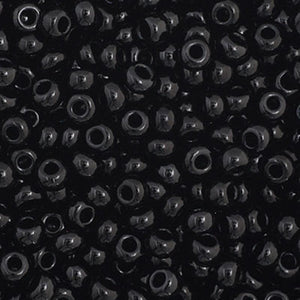 11/0 Opaque Black