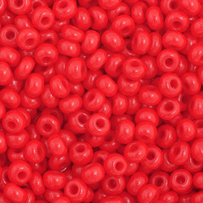 11/0 Opaque Medium Red