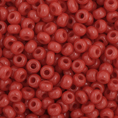 11/0 Opaque Dark Red