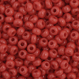 11/0 Opaque Dark Red