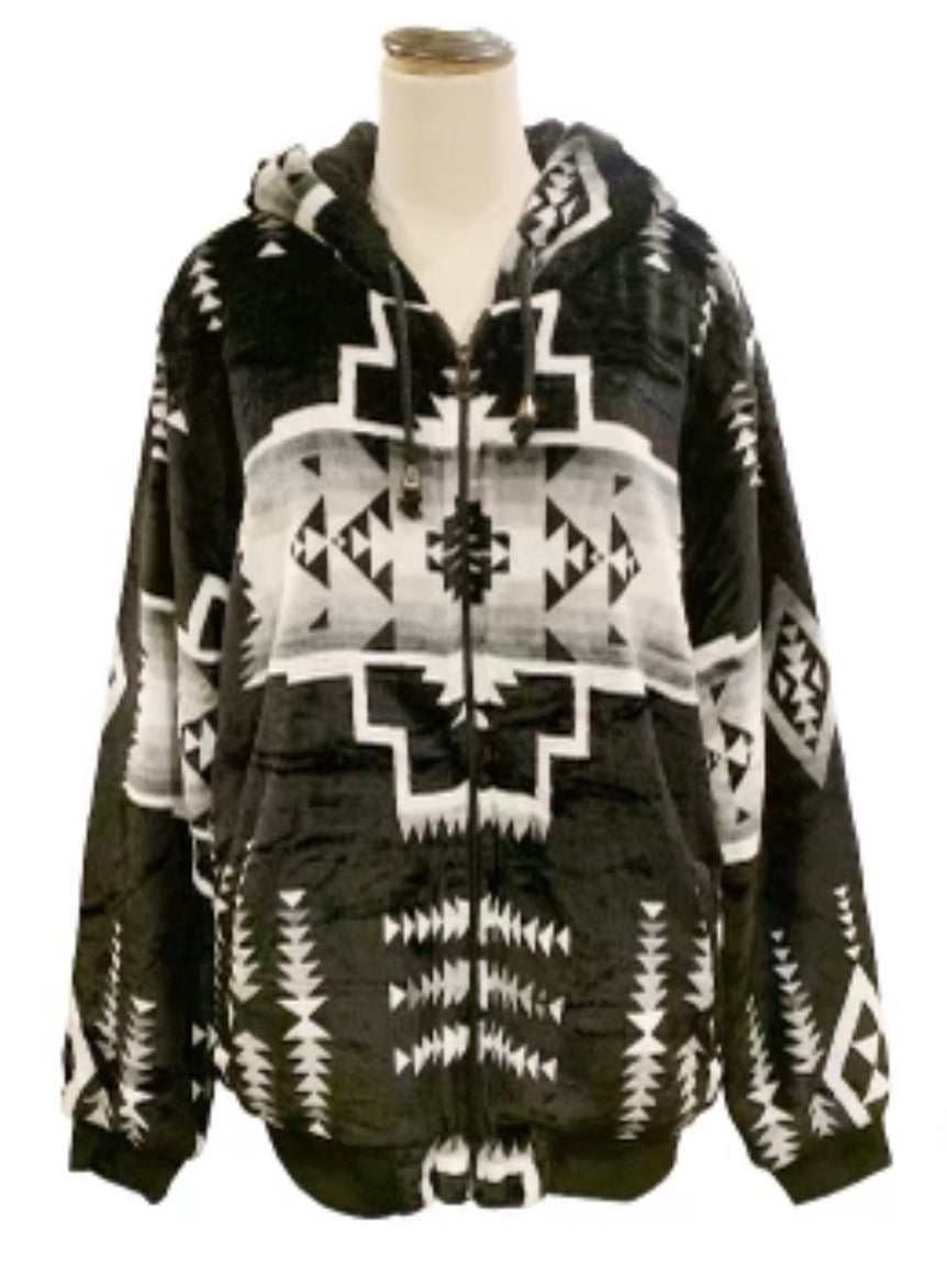 Adult Native Print Jackets – lopezbeading