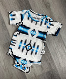 Native Print Baby Onesie