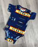 Native Print Baby Onesie