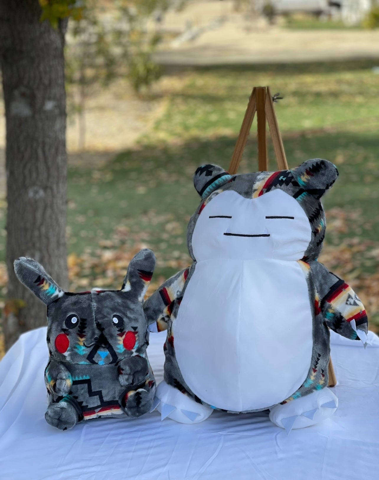 Native Print Snorlax – lopezbeading