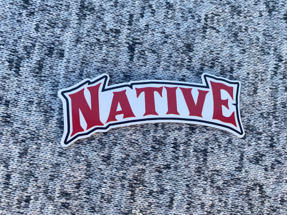 NATIVE Sticker